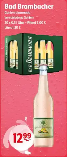 Getränke Hoffmann Bad Brambacher Garten-Limonade Angebot