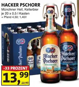 Lösch Depot Hacker Pschorr Münchner Hell, Kellerbier Angebot