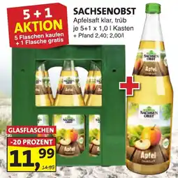 Lösch Depot SACHSEN OBST Apfelsaft klar, trüb Angebot