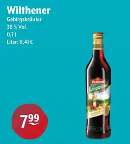 Getränke Hoffmann Wilthener Gebirgskräuter Angebot