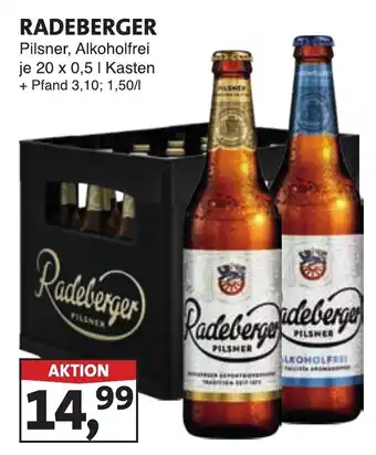 Lösch Depot RADEBERGER Pilsner, Alkoholfrei Angebot