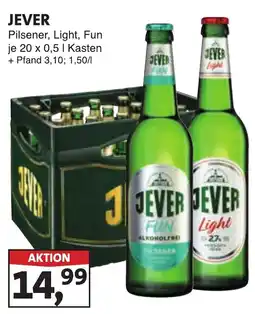 Lösch Depot JEVER Pilsener, Light, Fun Angebot
