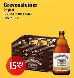Getränke Hoffmann Grevensteiner Original Angebot