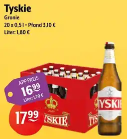 Getränke Hoffmann Tyskie Gronie Angebot