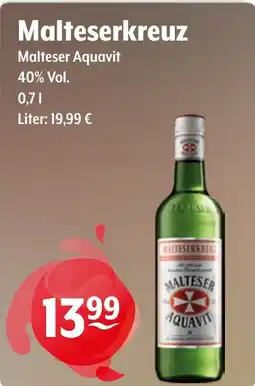 Getränke Hoffmann Malteser Aquavit Angebot