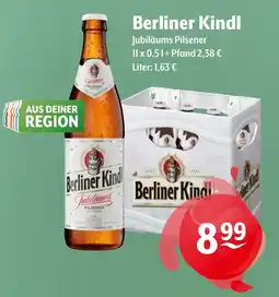 Getränke Hoffmann Berliner Kindl Jubiläums Pilsener Angebot