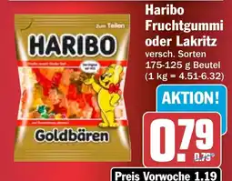 AEZ Haribo Fruchtgummi oder Lakritz Angebot