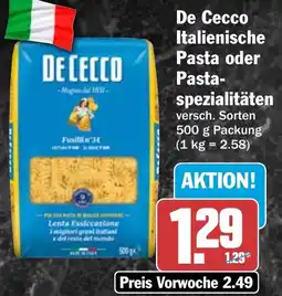 AEZ De Cecco Italienische Pasta oder Pasta-spezialitäten Angebot