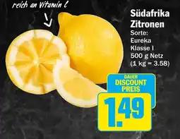 AEZ Südafrika Zitronen Angebot