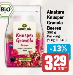AEZ Alnatura Knusper Granola Beeren Angebot