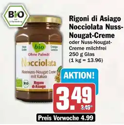 AEZ Rigoni di Asiago Nocciolata Nuss-Nougat-Creme Angebot