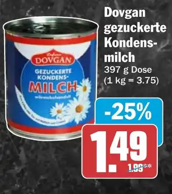 AEZ Dovgan gezuckerte Kondensmilch Angebot