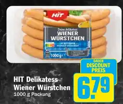AEZ HIT Delikatess Wiener Würstchen Angebot