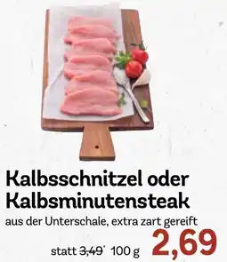 AEZ Kalbsschnitzel oder Kalbsminutensteak Angebot