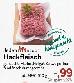 AEZ Hackfleisch gemischt, Marke „Hofgut Schwaige“ Angebot