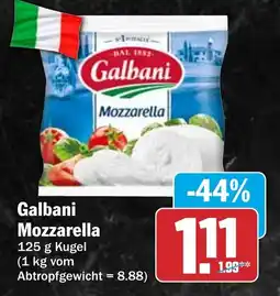 AEZ Galbani Mozzarella Angebot