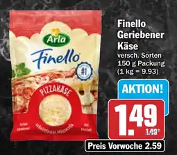 AEZ Arla Finello Geriebener Käse Angebot