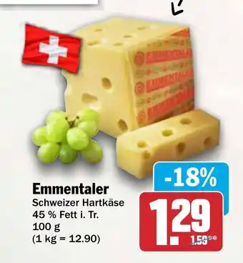 AEZ Emmentaler Schweizer Hartkäse Angebot