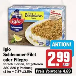 AEZ Iglo Schlemmer-Filet Angebot