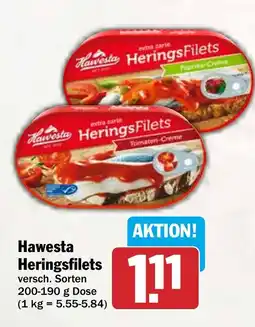 AEZ Hawesta Heringsfilets Angebot