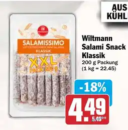 AEZ Wiltmann Salami Snack Klassik Angebot