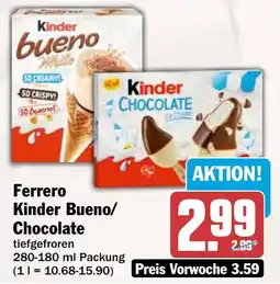 AEZ Ferrero Kinder Bueno/Chocolate Angebot