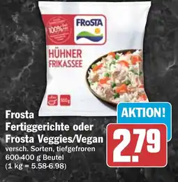 AEZ Frosta Fertiggerichte oder Frosta Veggies/Vegan Angebot