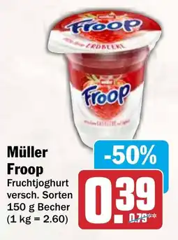 AEZ Müller Froop Fruchtjoghurt Angebot