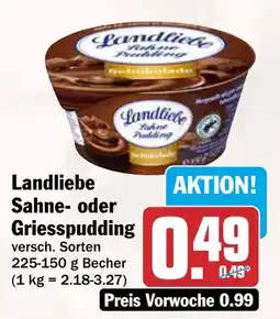 AEZ Landliebe Sahne- oder Griesspuding Angebot