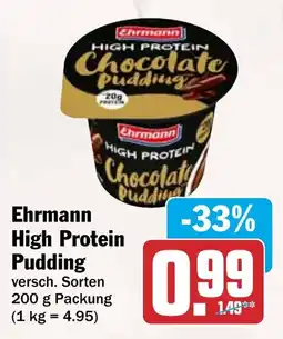 AEZ Ehrmann High Protein Pudding Angebot