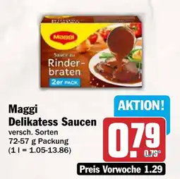 AEZ Maggi Delikatess Saucen Angebot