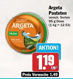 AEZ Argeta Pasteten Angebot
