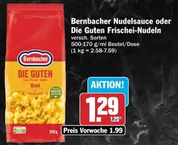 AEZ Bernbacher Die Guten Frischei-Nudeln Angebot