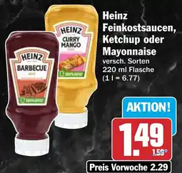 AEZ Heinz Feinkostsaucen Angebot