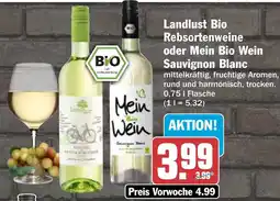 AEZ Landlust Bio Rebsortenweine Angebot
