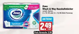 AEZ Zewa Wisch & Weg Haushaltstücher Angebot