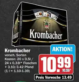 AEZ Krombacher Angebot