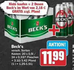 AEZ Beck's Angebot