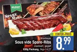 E-Center Wiesbauer Sous vide Spare-Ribs Angebot