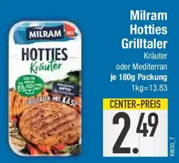 E-Center Milram Hotties Grilltaler Angebot