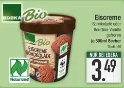 E-Center EDEKA Bio Eiscreme Angebot