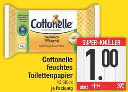 E-Center Cottonelle feuchtes Toilettenpapier Angebot