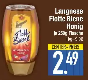 E-Center Langnese Flotte Biene Honig Angebot