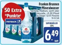 Edeka Franken Brunnen Mineralwasser Angebot
