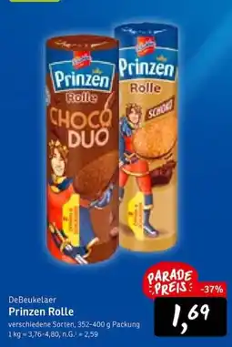 KONSUM DeBeukelaer Prinzen Rolle Angebot