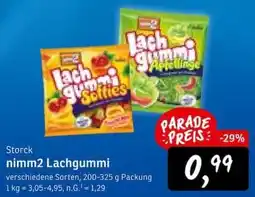KONSUM Storck nimm2 Lachgummi Angebot