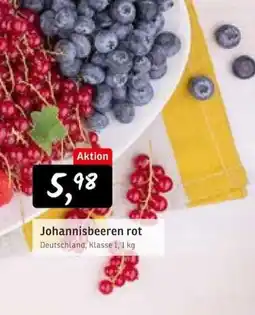KONSUM Johannisbeeren rot Angebot