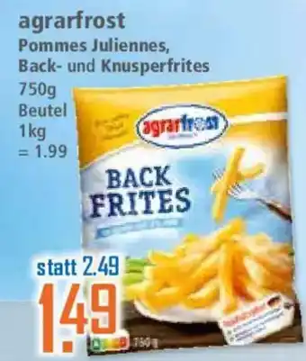 Klaas und Kock agrarfrost Pommes Juliennes, Back- und Knusperfrites Angebot