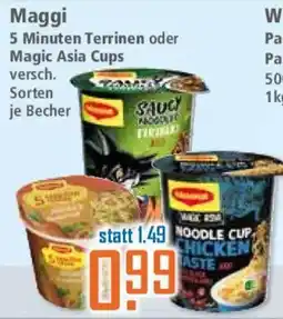 Klaas und Kock Maggi 5 Minuten Terrinen oder Magic Asia Cups Angebot