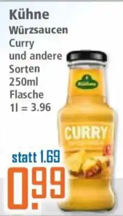 Klaas und Kock Kühne Würzsauce Curry Angebot